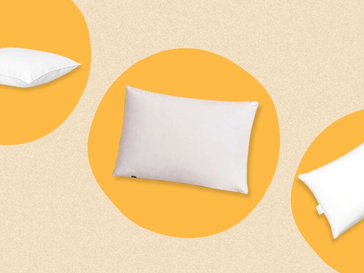 thin feather pillow